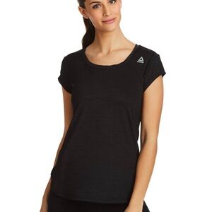 Reebok Women's Classic Black Short Sleeve Tee